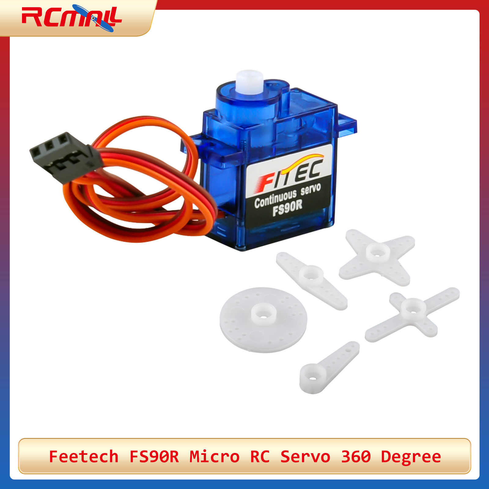 Microbit - Servo Micro RC Feetech FS90R, Rotación