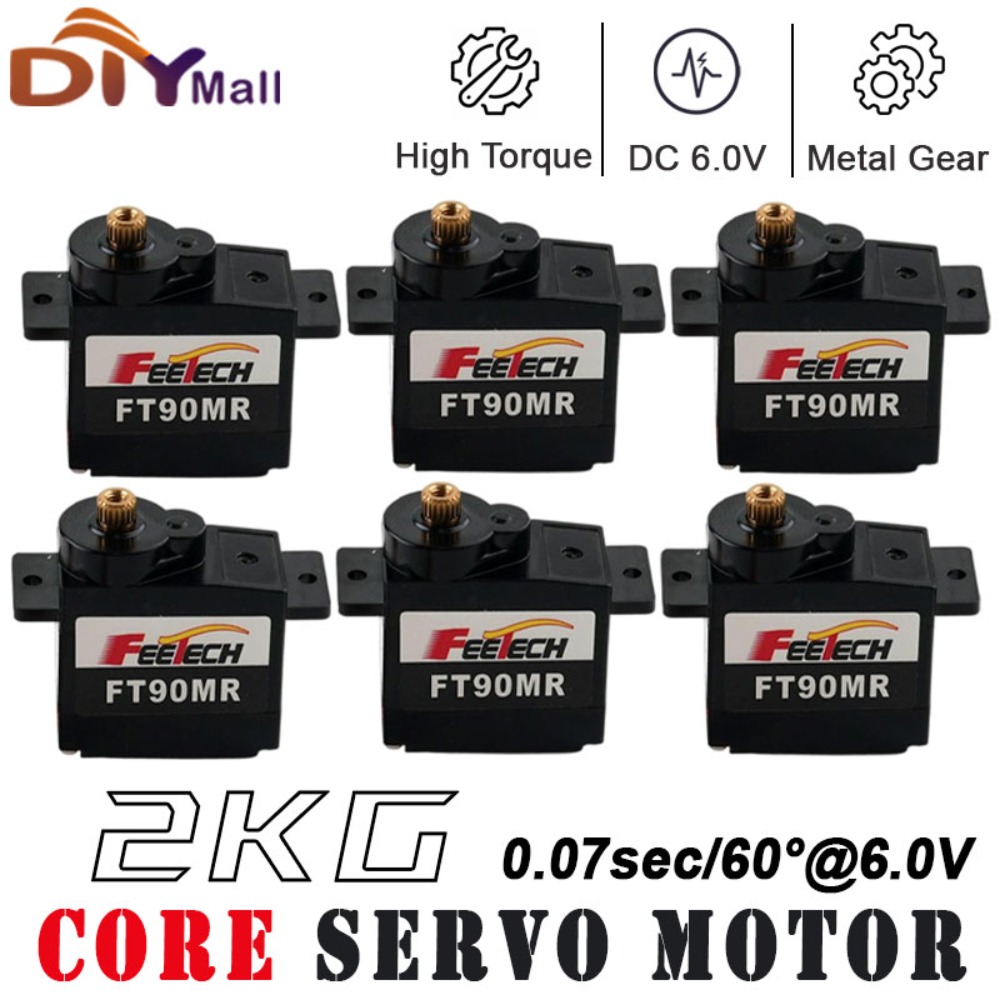 Micro Servo - 1/2/4 Uds Feetech FT90M Micro Servo