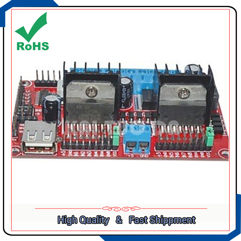 Motor Driver L298N - Módulo de accionamiento de motor paso