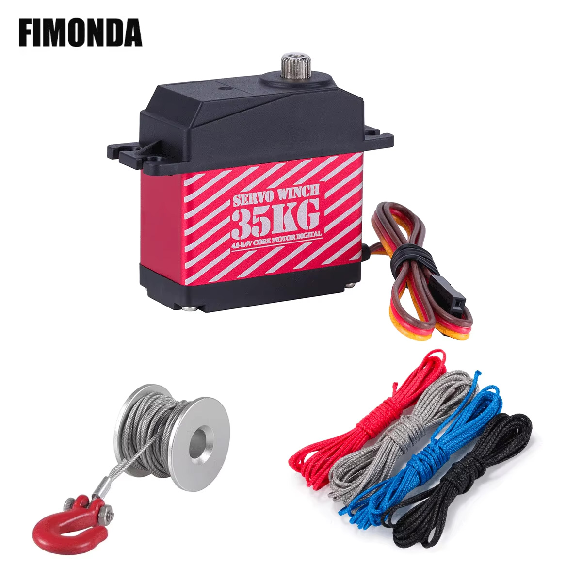 Line Follower Robot - Servo digital de 35 kg 360