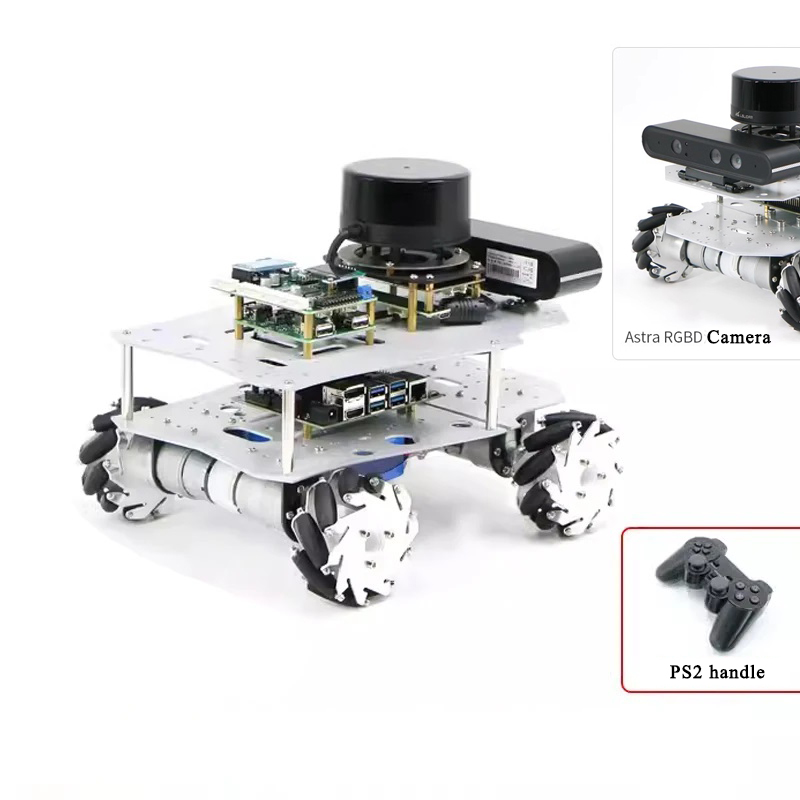 Ros Robot - Raspberry Pi Ros Mecanum rueda Robot