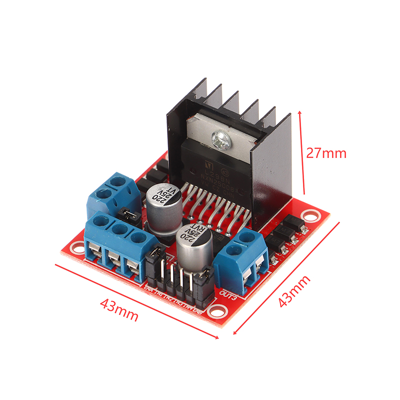 L298N Module - Motor paso a paso L298N, Robot