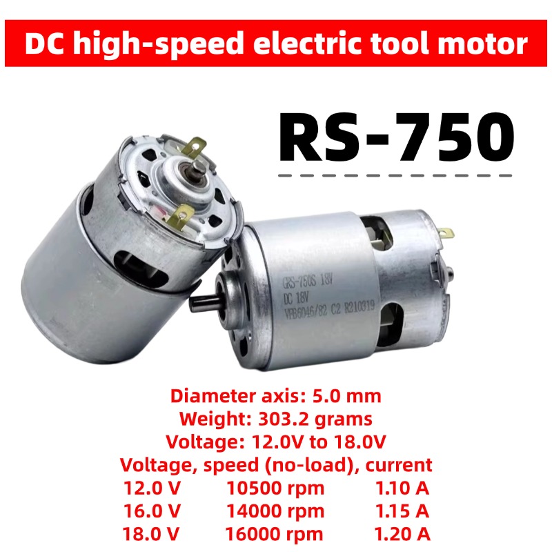 Motor de CC de Alta Velocidad  - Dc Motor reseña y precio