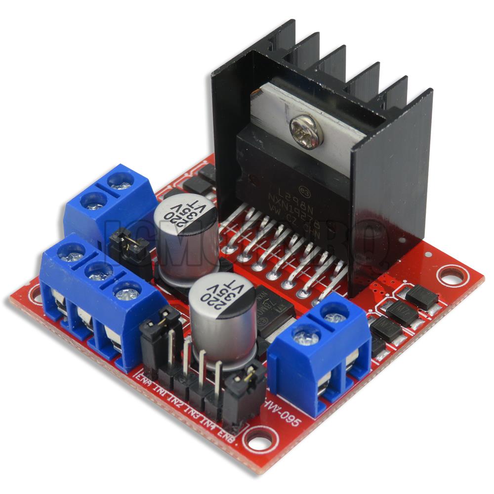 Módulo de placa de controlador - Motor Driver L298N reseña y precio