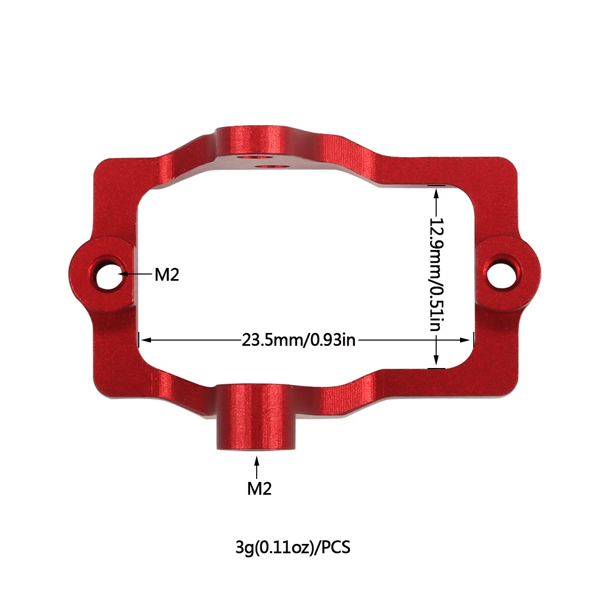 Servomontaje de aluminio CNC T - Servo Bracket reseña y precio
