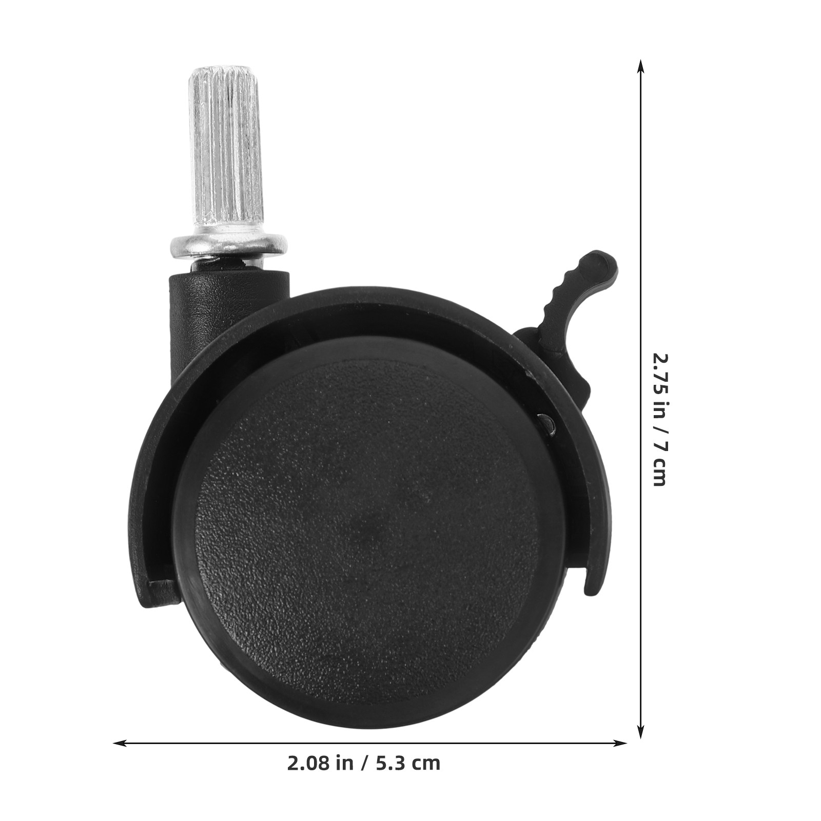 2 ruedas giratorias con freno  - Caster Wheel reseña y precio