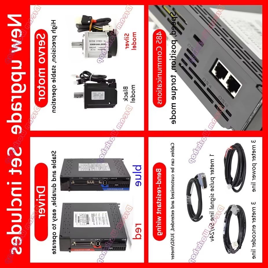 Kit de Motor Servo AC de 1KW/1 - Servo Kit reseña y precio