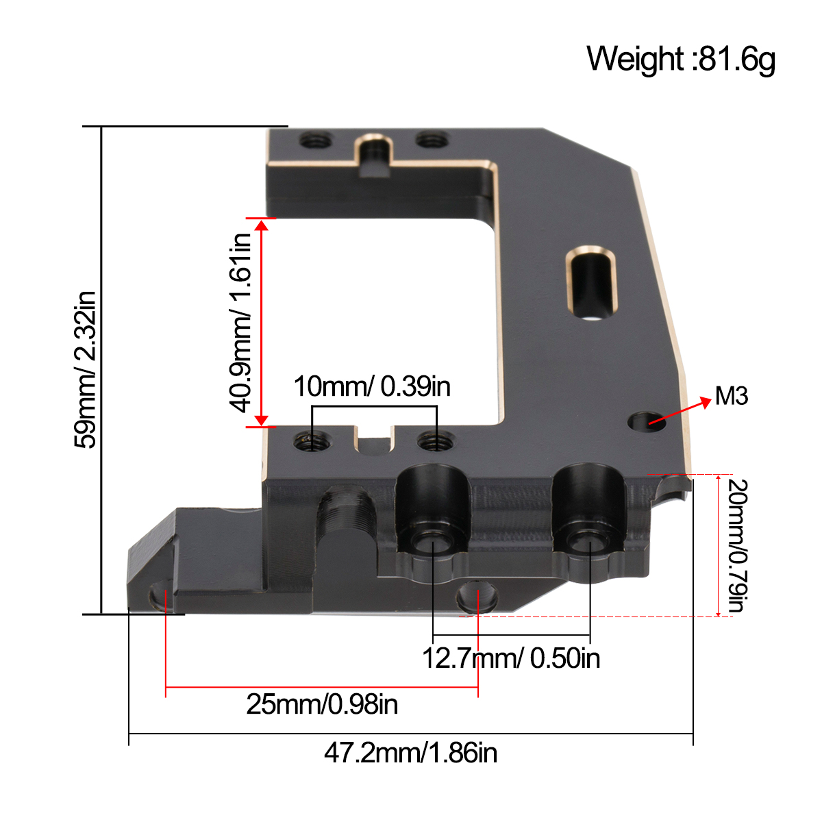Soporte de montaje Servo de la - Servo Bracket reseña y precio