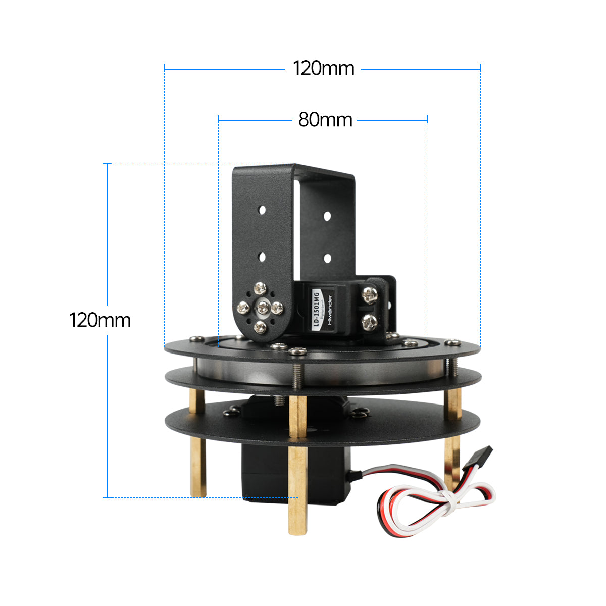 Hiwonder-Kit Servo Digital sin - Servo Pan Tilt reseña y precio
