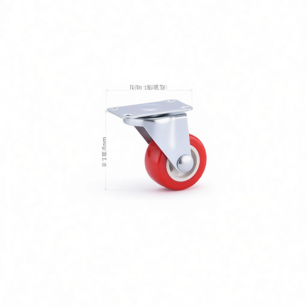 Ruedas giratorias de goma de 1 - Caster Wheel reseña y precio