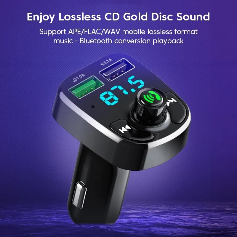 LED MP3 coche Bluetooth FM rec - Robot Bluetooth Car reseña y precio