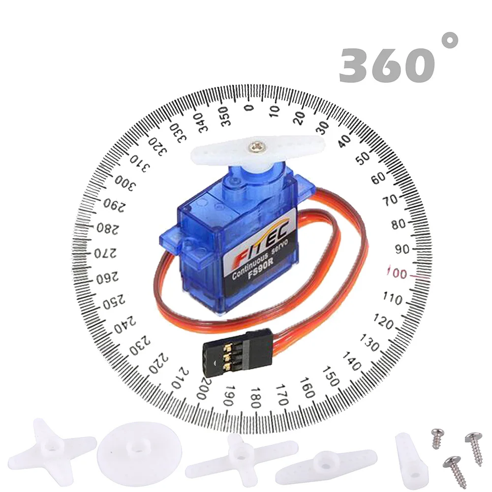 Feetech Mini FS90R Micro Servo - Arduino Robot reseña y precio