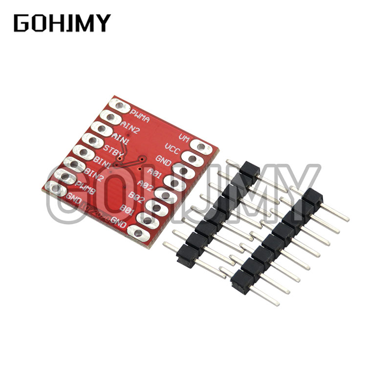TB6612 DRV8833 Controlador de  - Motor Driver L298N reseña y precio