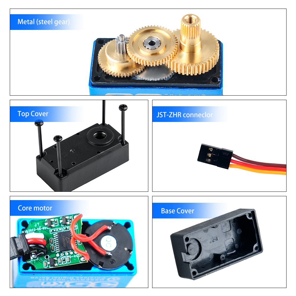 Servo digital RDS3235, motor s - Servo Bracket reseña y precio