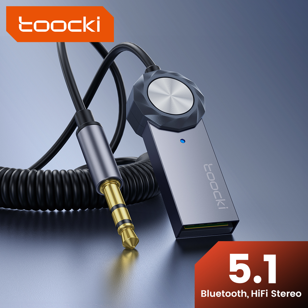 TOOCKI-adaptador auxiliar Blue - Robot Bluetooth Car reseña y precio