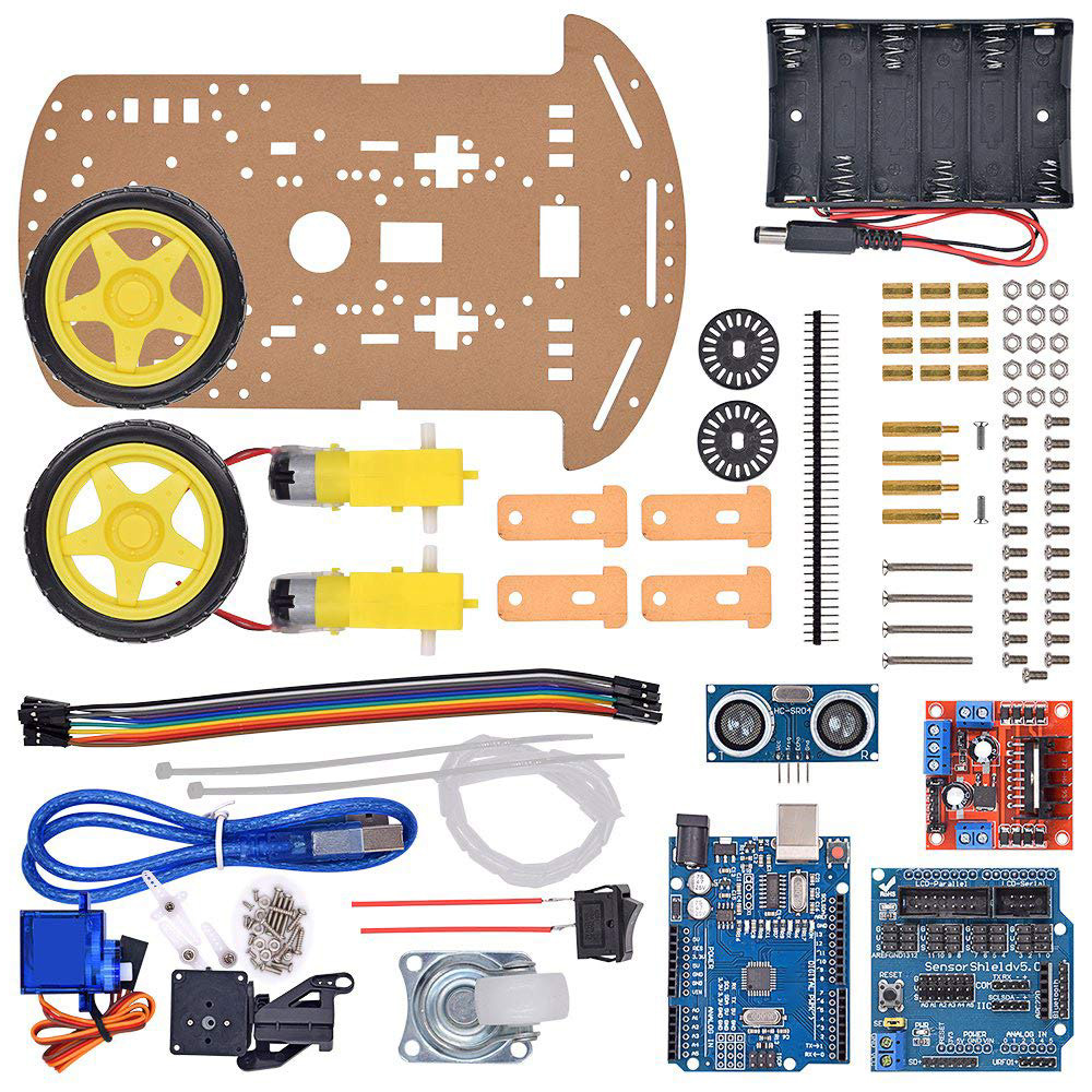 Kit de Chasis de Coche Robótic - Line Follower Robot reseña y precio