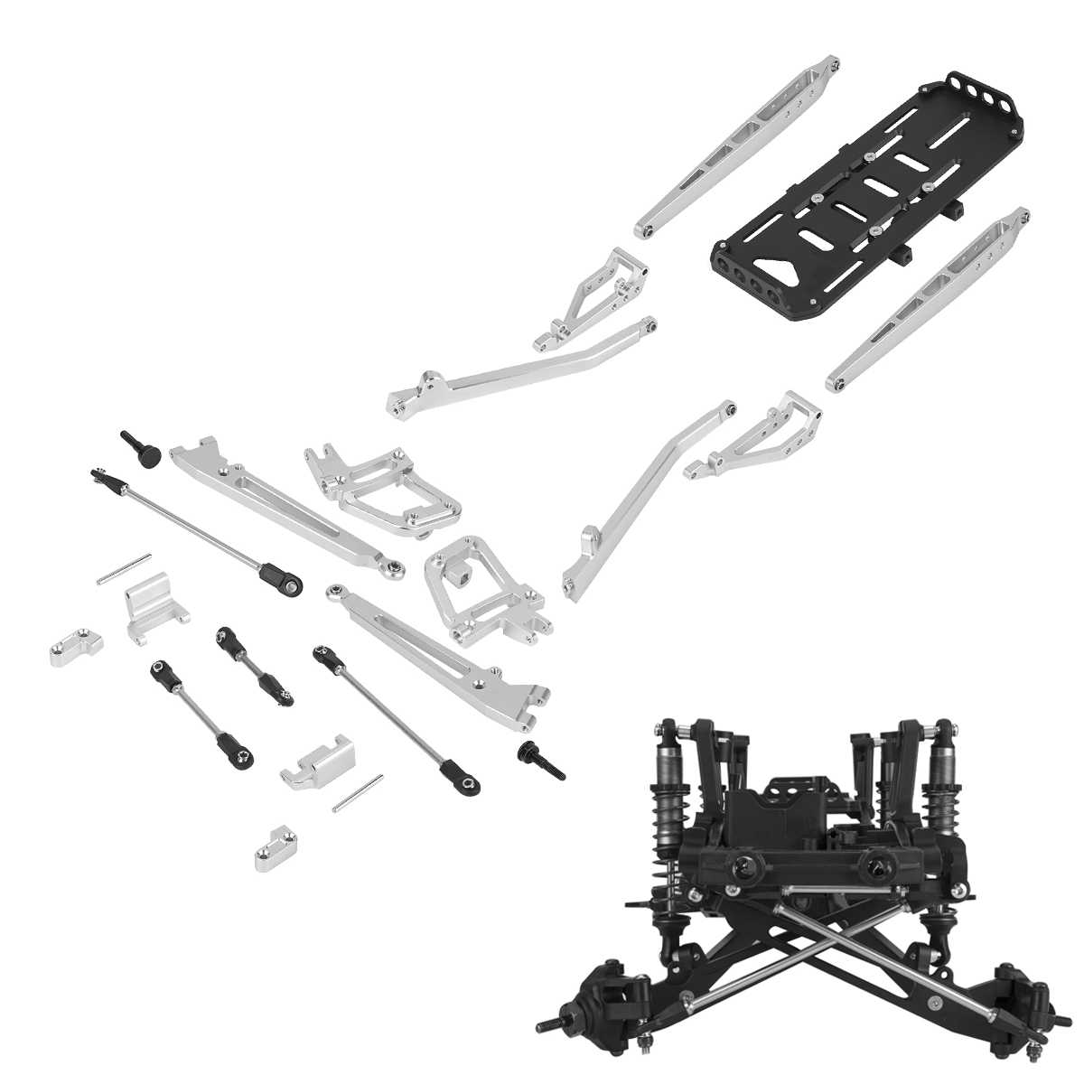Kit de suspensión de aluminio  - Servo Kit reseña y precio