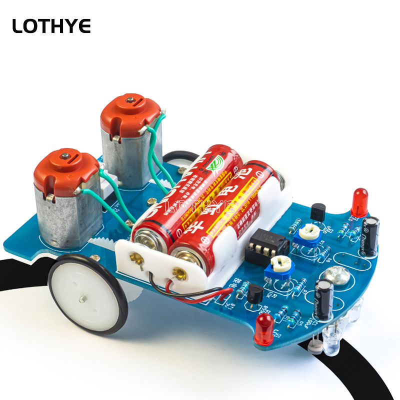 Línea de seguimiento inteligen - Line Follower Robot reseña y precio