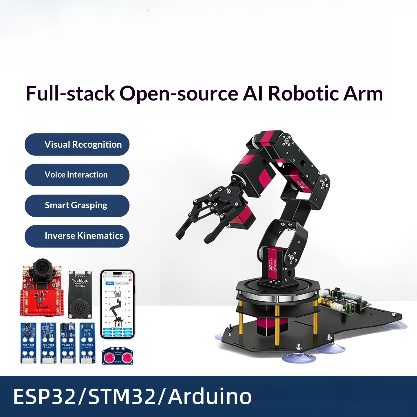 Brazo Robótico de Código Abier - Stm32 Robot reseña y precio