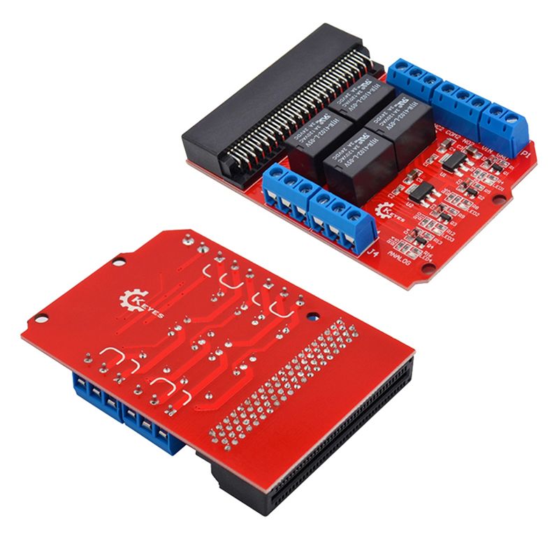 Módulo de Relé de 4 Canales A6 - Microbit reseña y precio