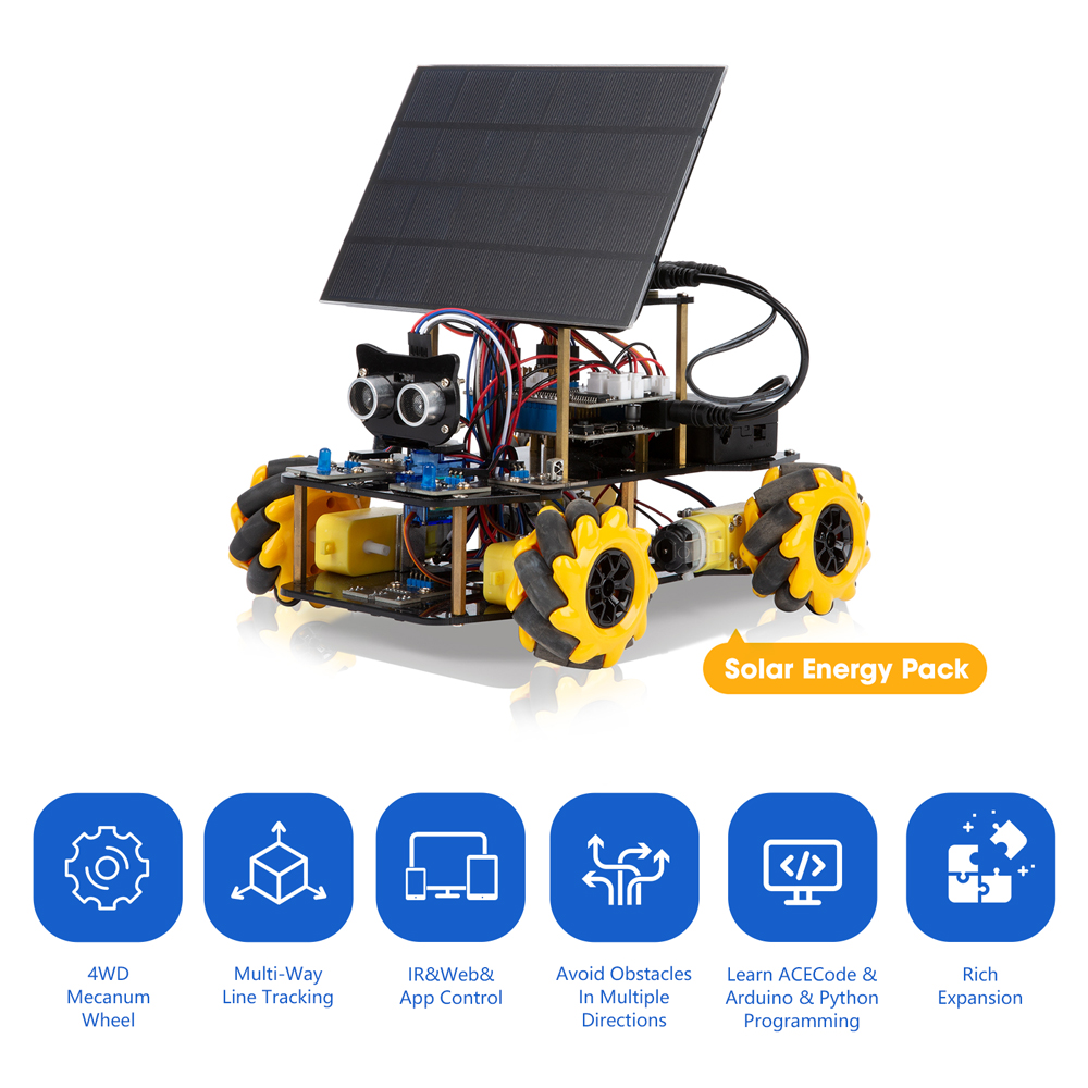 ACEBOTT Robot Inteligente Ener - Line Follower Robot reseña y precio