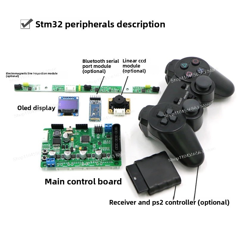 Tablero de control principal M - Line Follower Robot reseña y precio