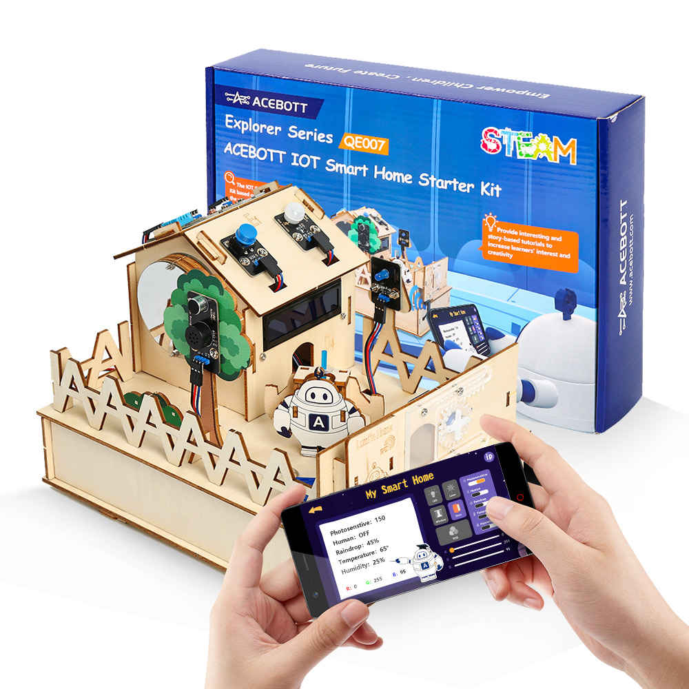 ACEBOTT-Kit de casa inteligent - Stm32 Robot reseña y precio