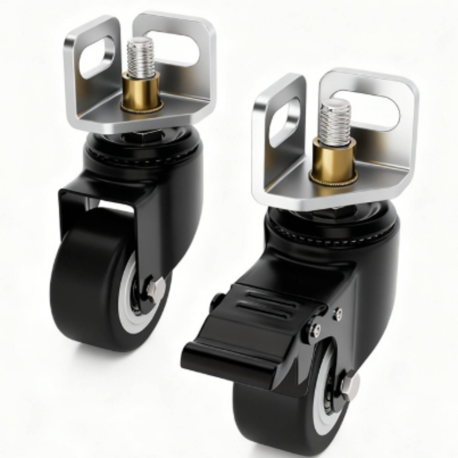 4 Ruedas Giratorias de Acero A - Caster Wheel reseña y precio