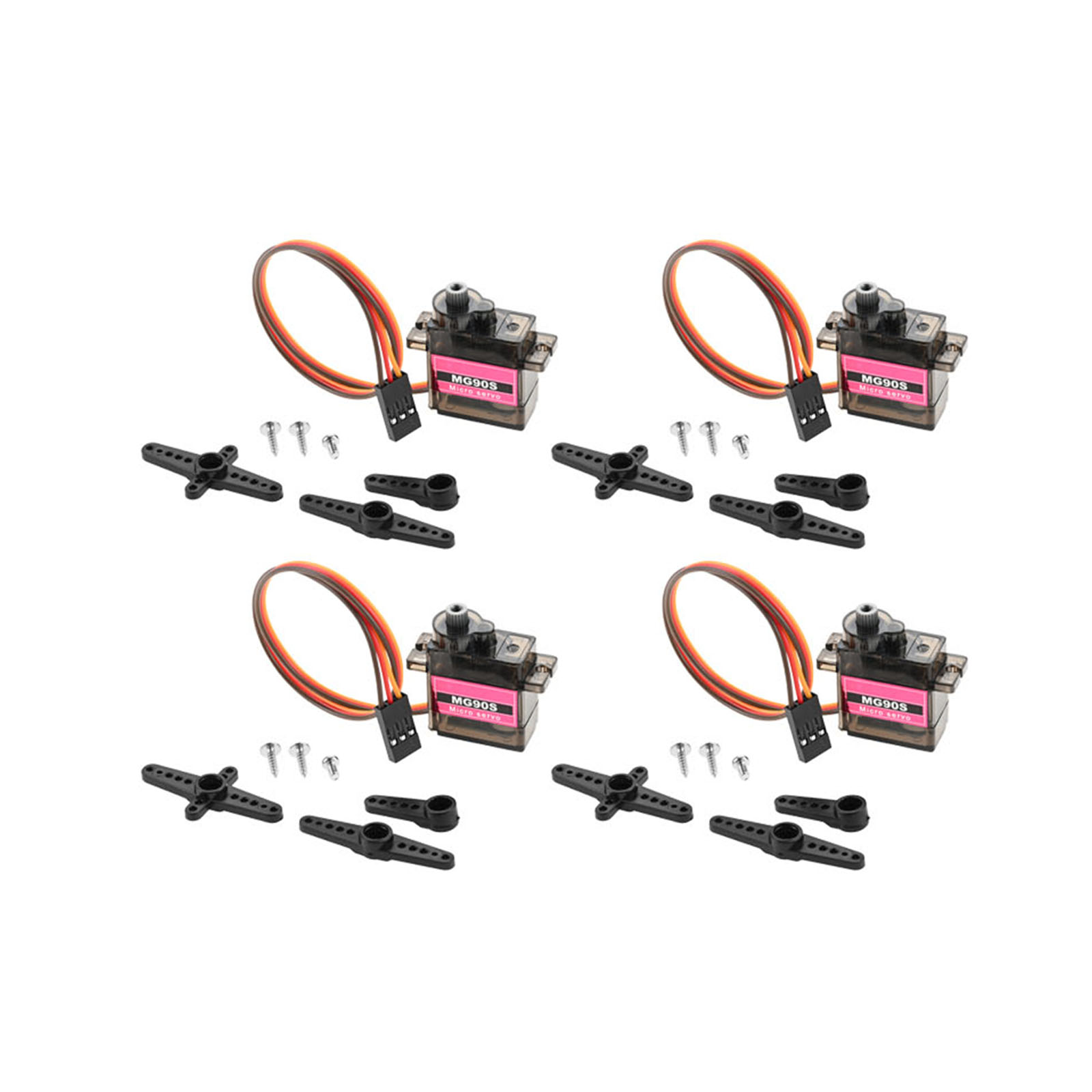 4 unidades de Micro Servo con  - Arduino Robot reseña y precio