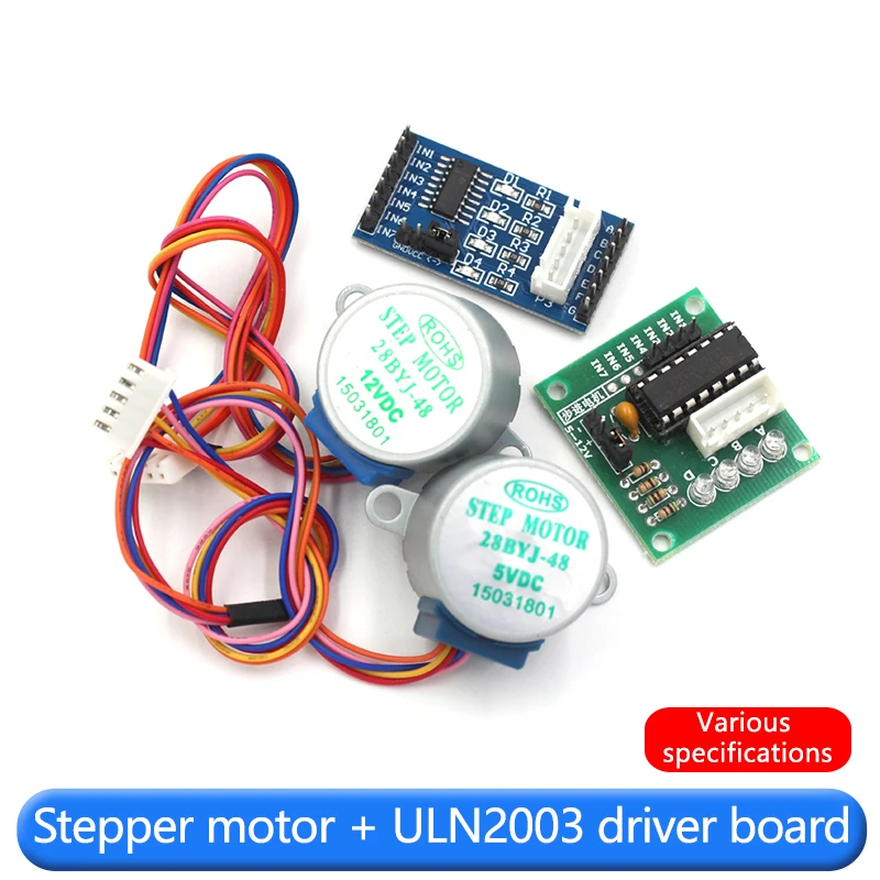 1 Uds motor paso a paso 28BYJ4 - Uln2003 Driver reseña y precio