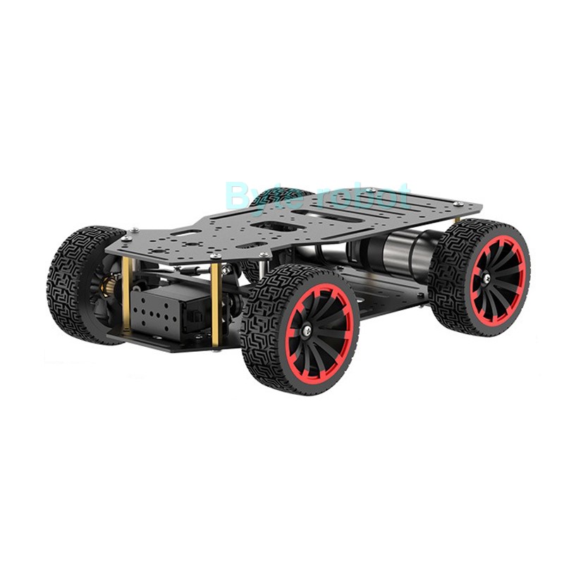 Ackerman-Robot de Metal para c - Arduino Robot reseña y precio