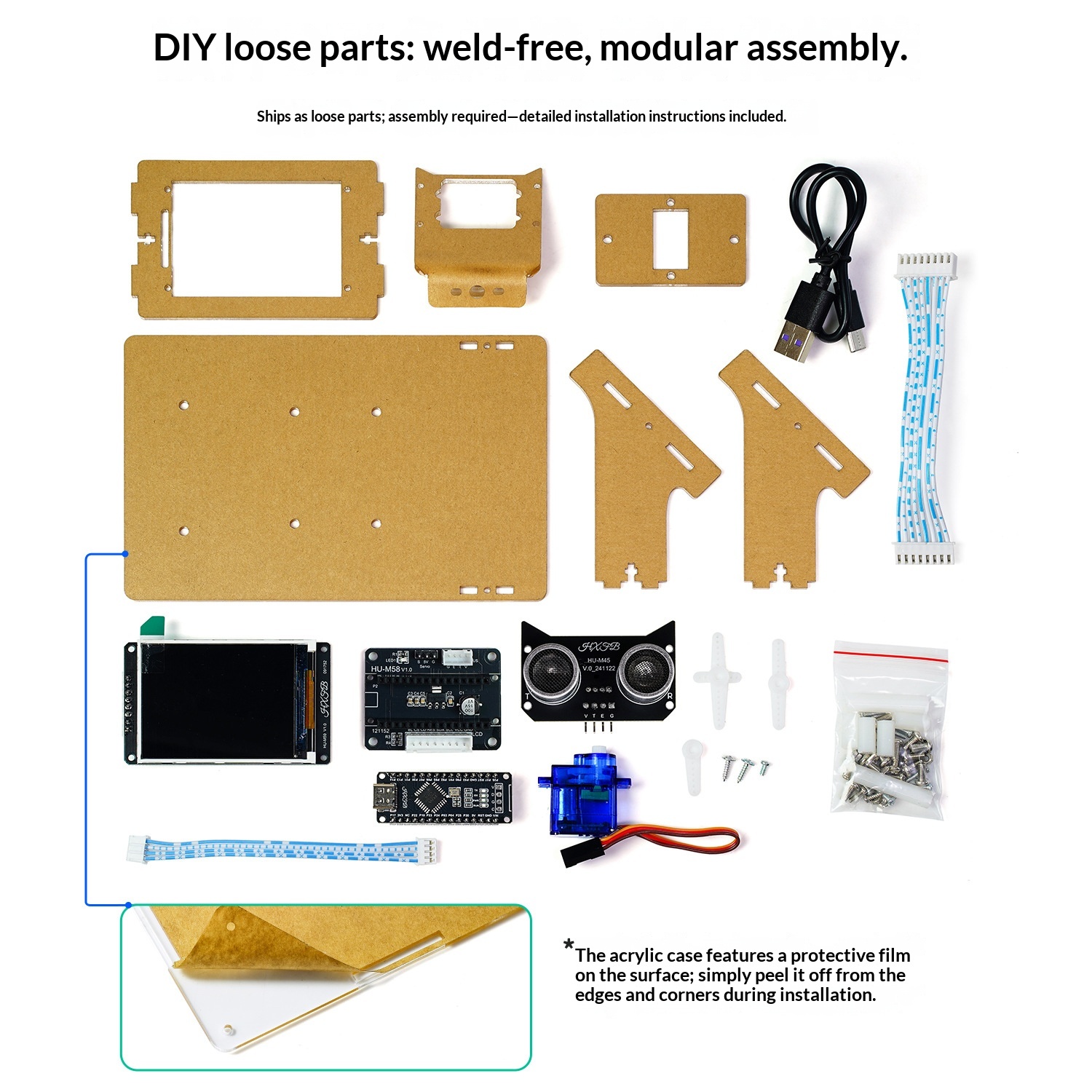 Kit de bricolaje con sensor ul - Servo Kit reseña y precio