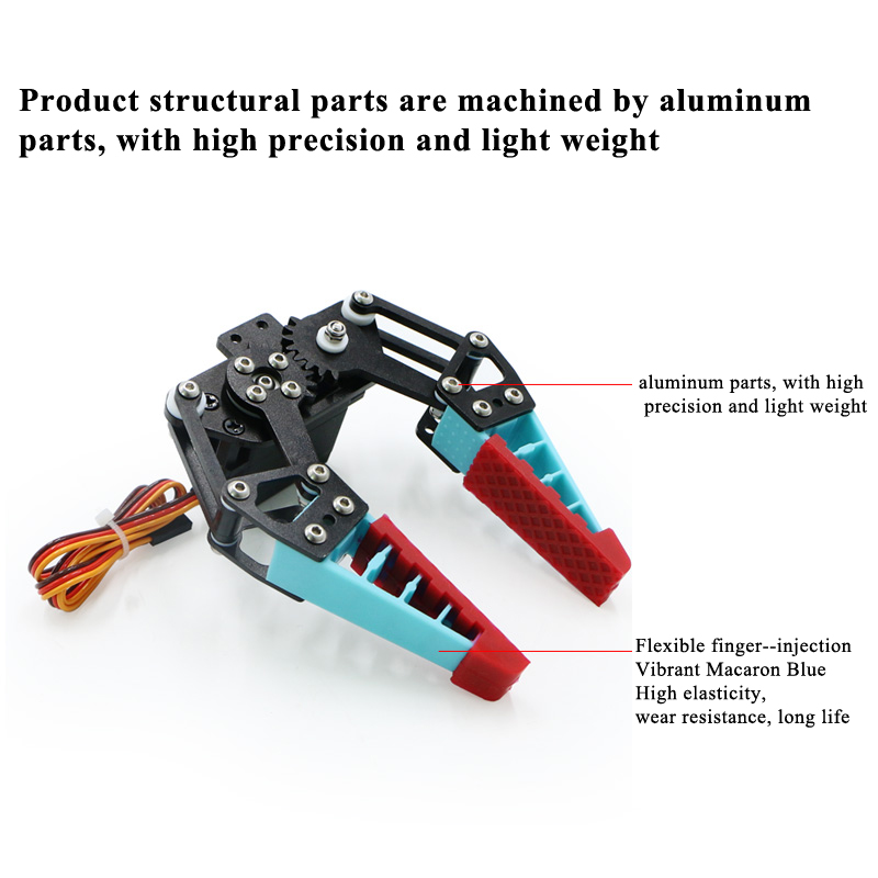 Garra de Robot Flexible, brazo - Robot Gripper Claw reseña y precio
